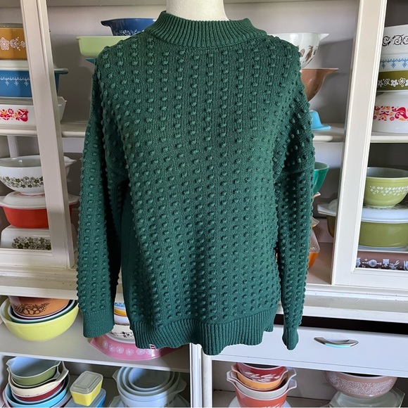 Lego x Target Green Bobble Stitch Chunky Sweater - Size Medium - Picture 2 of 14